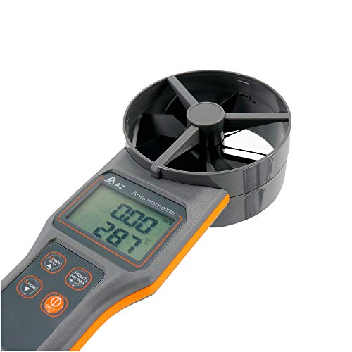 Graigar AZ8919 Digital Anemometer Air Velocity Tester Black
