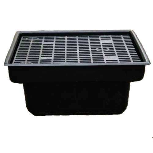 Custom Pro 36x36 Inch Heavy Duty Fountain and Waterfall Basin Reservoir Black