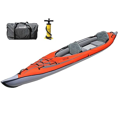 ADVANCED ELEMENTS AdvancedFrame™ Convertible Elite Kayak with Pump Red