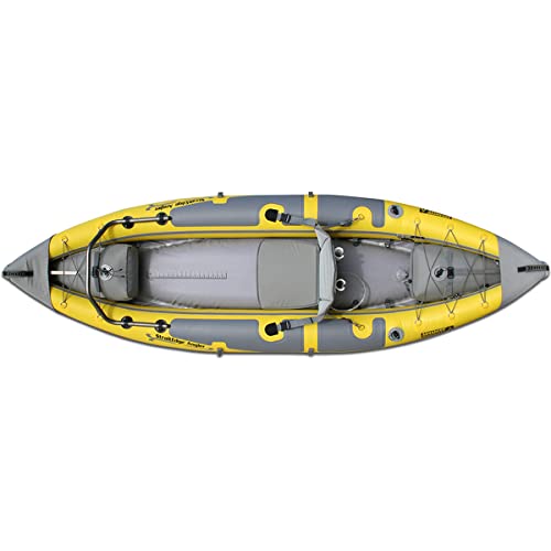 Advance Elements StraitEdge™ Angler Inflatable Fishing Kayak with Rod Holders Yellow