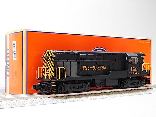 Lionel Rio Grande Legacy H-15-44 #400 O Gauge Diesel Locomotive Natural Color