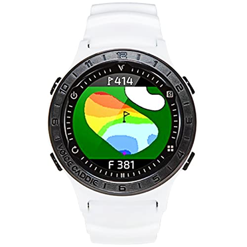 PlayBetter Voice Caddie Golf A2 Hybrid GPS Watch White