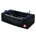 SIMBASHOPPING USA Whirlpool Black Bathtub Hydrotherapy Hot Tub JAMAICA Double Pump + Heater