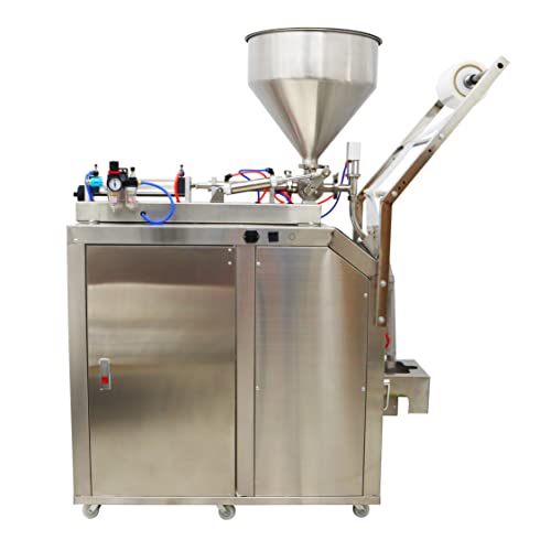 PreAsion Automatic Liquid Paste Filling Sealing Machine Stainless Steel 3-Inch Wide