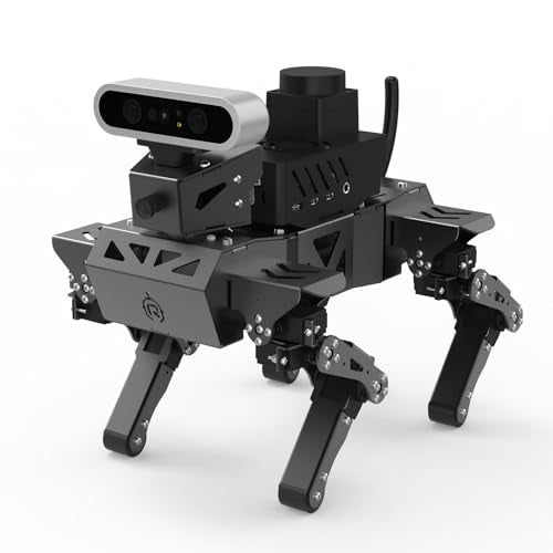 XiaoR Geek Quadruped Bionic Robot Dog Kit Black