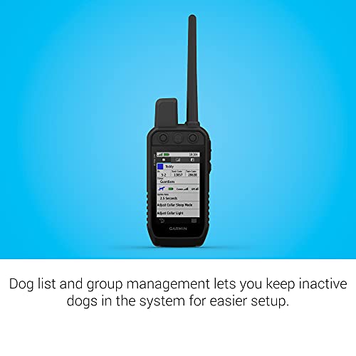 Garmin Alpha 200 Handheld Dog Tracker Black
