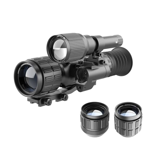 Oneleaf.ai Commander NV500 4K Digital Night Vision Riflescope with Rangefinder