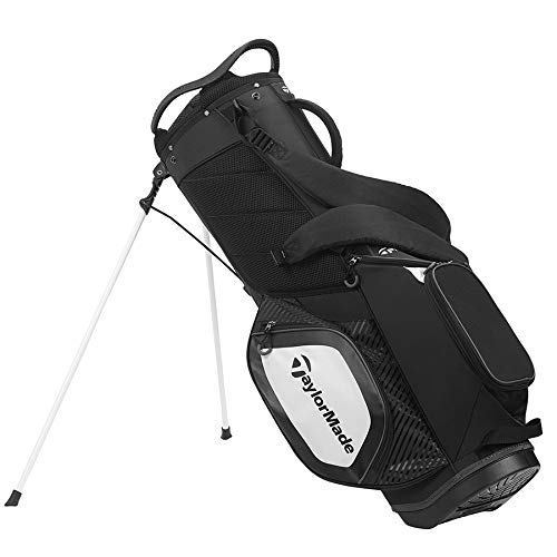 TaylorMade Stand 8.0 Bag Black/White/Charcoal