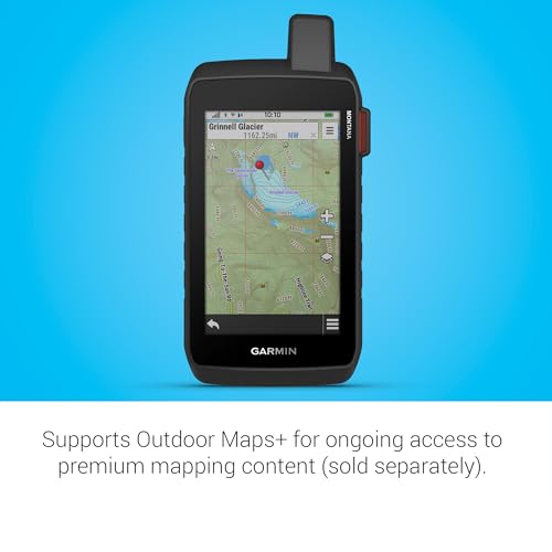Garmin Montana® 760i Rugged GPS Handheld Navigator Black
