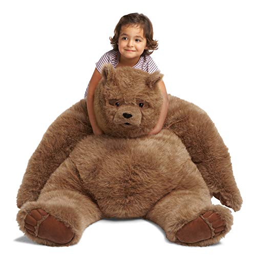 Manhattan Toy Kodiak Bear Jumbo 40" Plush Stuffed Animal Brown