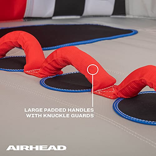 AIRHEAD Chariot Warbird 2 Towable Tube Grey Blue Red