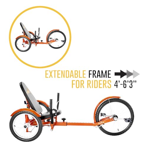 MOBO Triton Pro Adult Tricycle Orange