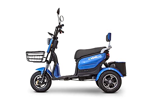 eWheels EW-12 3 Wheel Mobility Scooter 15 mph Black4