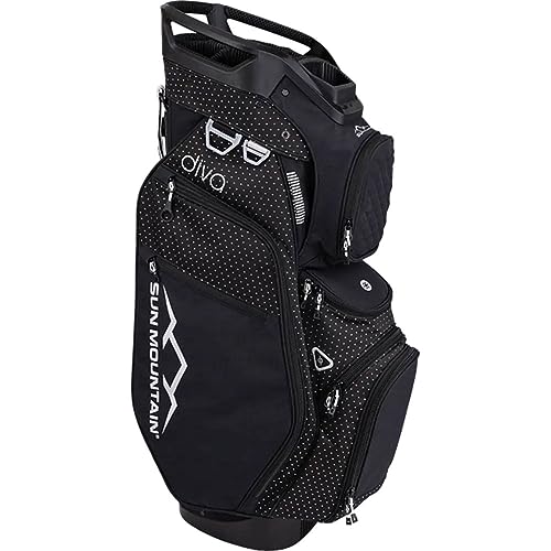 Sun Mountain Women's 2024 Diva Golf Cart Bag Black Diamond