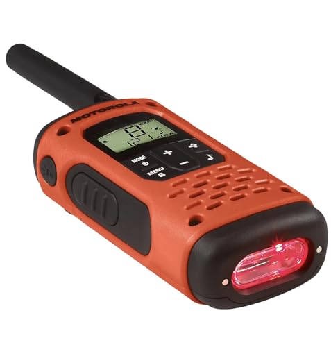 Motorola Solutions Portable FRS Talkabout T605 H2O Two Way Radios 8-Pack Orange/Black