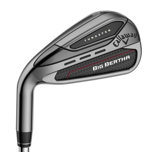 Callaway Big Bertha BB23 Iron Set Left Steel Regular Black and Red