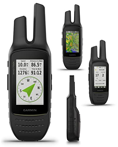 Wearable4U Garmin Rino 750t Two-Way Radio Navigator with Topo Mapping E-Bank Bundle