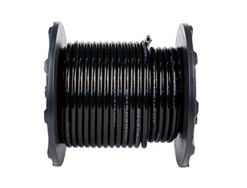 Schieffer Co. 3/8in. x 250ft. 4000 PSI Thermoplastic Sewer Jetter Hose with 8.0 Orifice Button Nose and Rotating Nozzles Clear