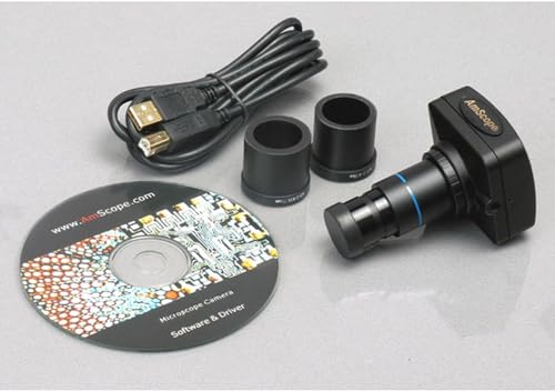 AmScope Digital Trinocular Stereo Zoom Microscope 3.5X-90X Clear