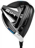TaylorMade SIM Driver, Mitsubishi Diamana S Limited 60 Shaft, 10.5 Degree Loft, Left Hand, Regular Flex Black/Titanium/Blue