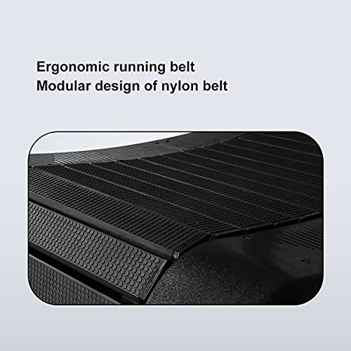 WOLFMATE Fitness Curved Treadmill Air Runner Black