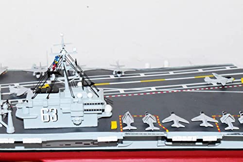 Squadron Nostalgia LLC USS Kitty Hawk CV-63 Aircraft Carrier Scale Model Multi-Colored