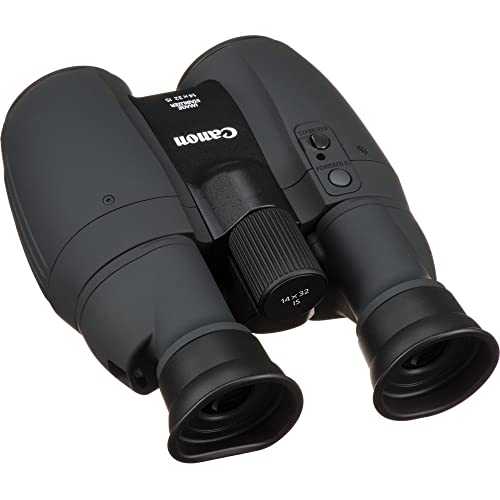 Canon Binocular Bundle 14x32 with Lens Shift Image Stabilization & Accessories