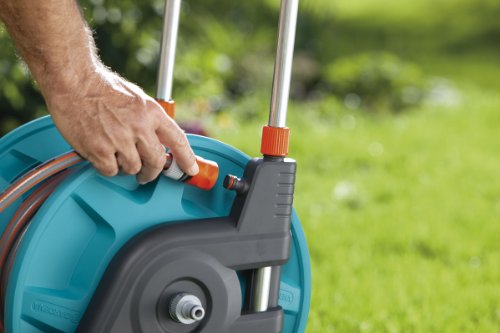 Gardena 8001-U Garden Hose Cart with 65-Foot Hose 196-Foot Capacity