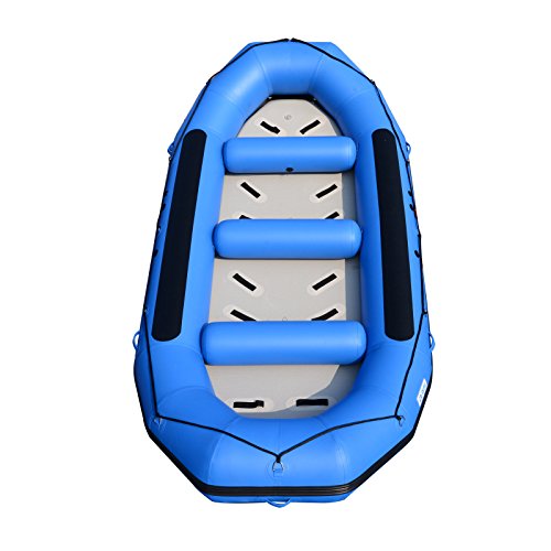 BRIS 1.2mm PVC 15ft Inflatable Blue Water River Raft
