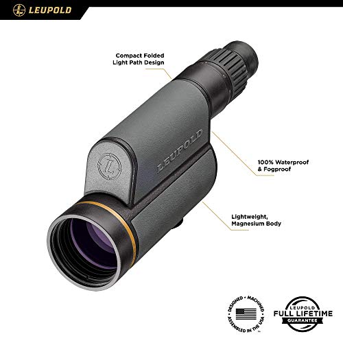 Leupold GR 12-40x60mm Gold Ring Spotting Scope HD Impact Reticle 120373
