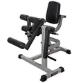 Valor Fitness Adjustable Leg Curl Extension Machine Grey CC-4