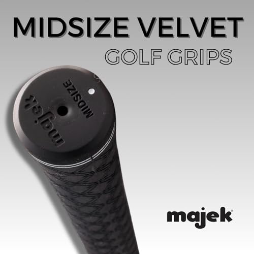 Majek Golf Grips Tour Pro Soft Black - 150 pcs