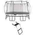Springfree 13ft Large Square Trampoline Bundle with FlexrStep V2