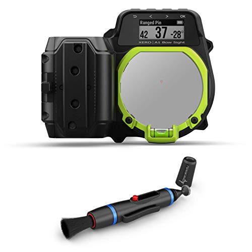 Wearable4U Garmin Xero A1 Left-Handed Auto-ranging Digital Bow Sight with Lens Cleaning Pen Bundle