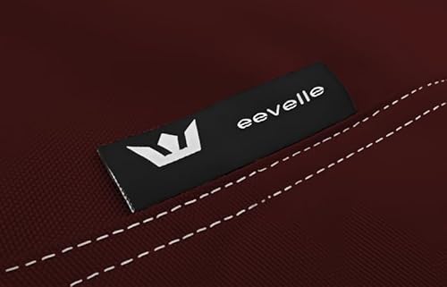 Eevelle Windstorm V Hull Fishing Boat Cover with Center Console Waterproof MARINEX Fabric Burgundy