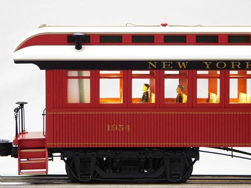 Lionel New York Central Wood Combine Coach 2 Pack O Gauge Natural Color