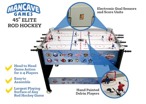 MANCAVE GAMES 45" NHL Elite Rod Hockey Game Multicolor