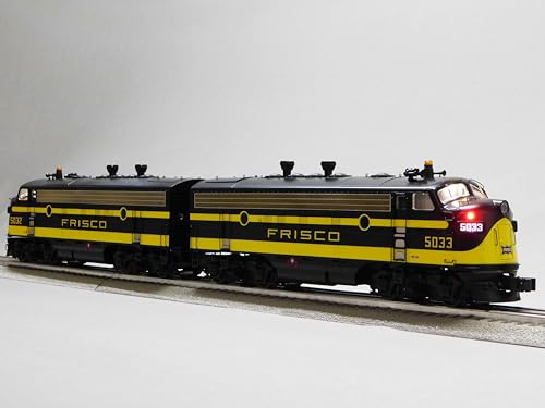 Lionel BTO Frisco Legacy F7 AA Diesel Locomotive Engine Set O Gauge 2433220