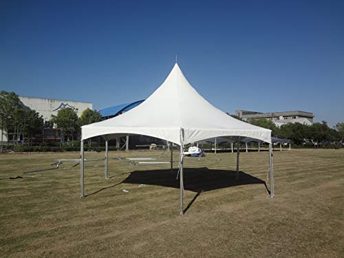 TentandTable 20' x 20' High Peak Hexagon Frame Party Tent White