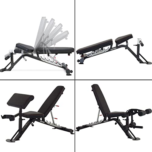 Inspire Fitness SCS Smith System - Cage System - Functional Trainer Home Gym With Smith Machine - Cable Machine - D Handles, Ankle Strap, Multi-Function Belt - Inspire SCS System (No Bench)
