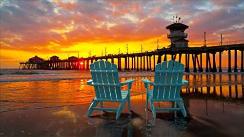 PolyTEAK Folding Adirondack Chair Set of 8 Blue