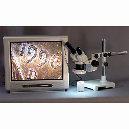 AmScope Binocular Stereo Microscope 20X/40X/80X White
