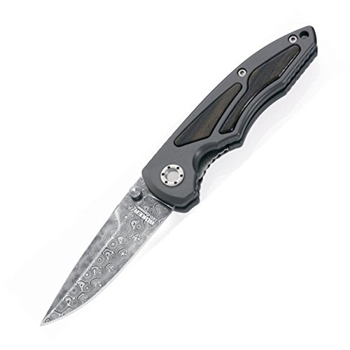 Böker 110084DAM Leopard Damascus Steel Knife Multi-Color