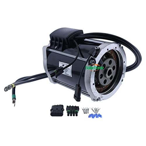 Solarhome 601882 AC Drive Motor 48V 3.3kW EZGO Golf Carts