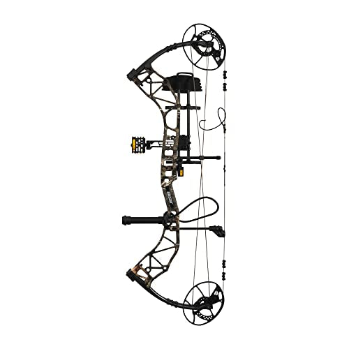Bear Archery Resurgence Ready to Hunt Compound Bow Package 60 lb Left Hand Mossy Oak Break Up Country DNA