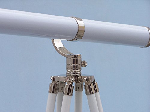 Hampton Nautical Chrome Telescope Silver 65