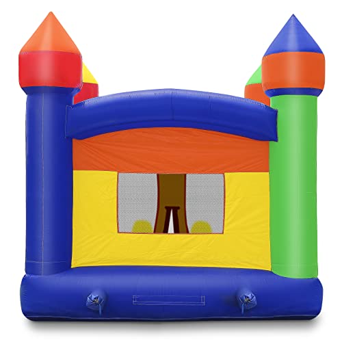 Cloud 9 Commercial Grade Castle Bounce House 13' x 13' Multicolor