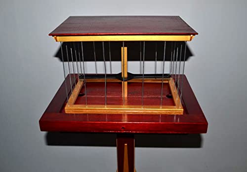 SUMAG Deluxe Floating Fly Table with Appearing Bird Cage for Magic Tricks