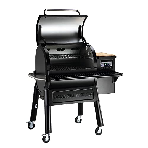 Z GRILLS 7052B Wood Pellet Grill and Smoker with WIFI Smart Home Technology, PID Controller, 709 sq. in Black