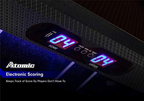 Atomic LED Light Up Foosball Table 55" Azure